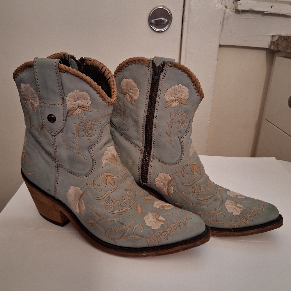 Liberty Boots Short Floral Boot Size - Picture 5 of 16